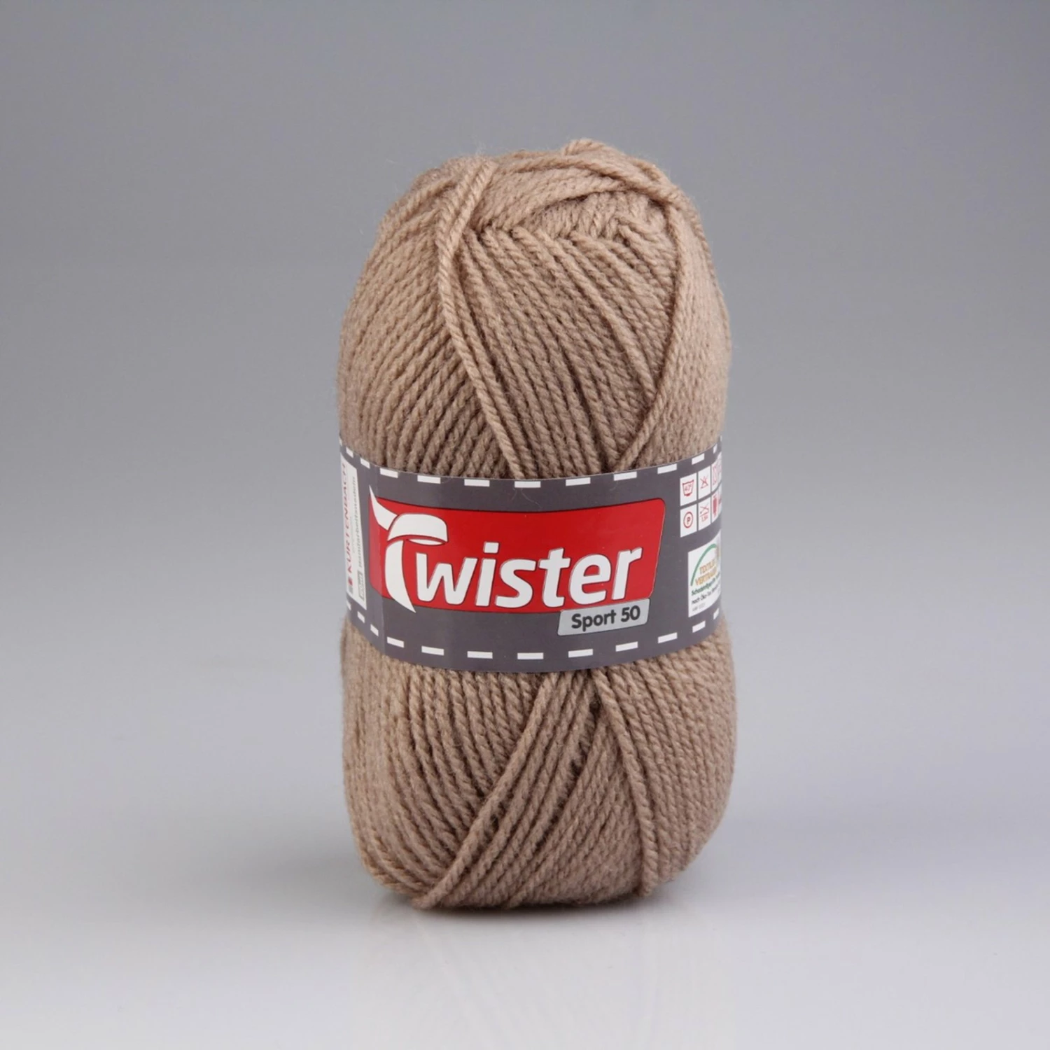 Wolle TWISTER SPORT 50 UNI - beige - 50g 3 Wolle TWISTER SPORT 50 UNI - beige - 50g