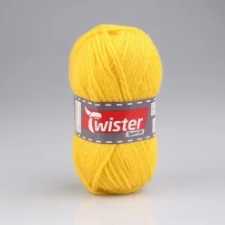 Wolle TWISTER SPORT 50 UNI - gelb - 50g