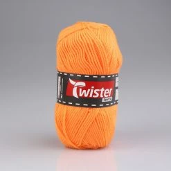 Wolle TWISTER SPORT 50 UNI - neonorange - 50g