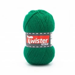 Wolle TWISTER SPORT 50 UNI - grün - 50g