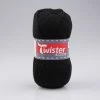 Wolle TWISTER SOX UNI - schwarz - 100g -Heimtextilien Verkäufe 2518005305 1600Wx1600H