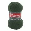 Wolle TWISTER SOX UNI - jägergrün - 100g -Heimtextilien Verkäufe 2518005310 1600Wx1600H