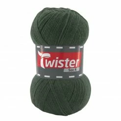 Wolle TWISTER SOX UNI - jägergrün - 100g