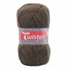 Wolle TWISTER SOX UNI - braun - 100g -Heimtextilien Verkäufe 2518005311 1600Wx1600H