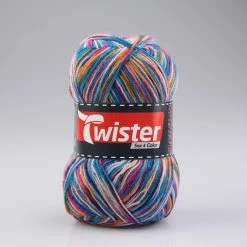 Wolle TWISTER SOX COLOR - pink multi - 100g