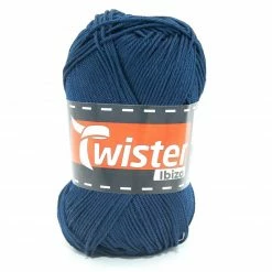 Strickgarn TWISTER IBIZA - marine - 50g