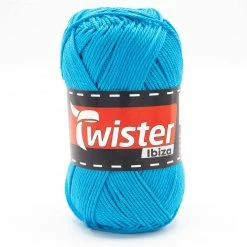Strickgarn TWISTER IBIZA - türkis - 50g