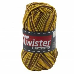 Strickgarn TWISTER IBIZA COLOR - steppe - 50g