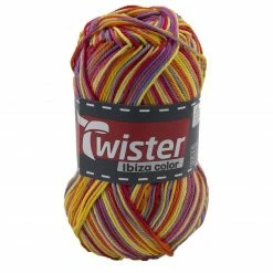 Strickgarn TWISTER IBIZA COLOR - taiga - 50g