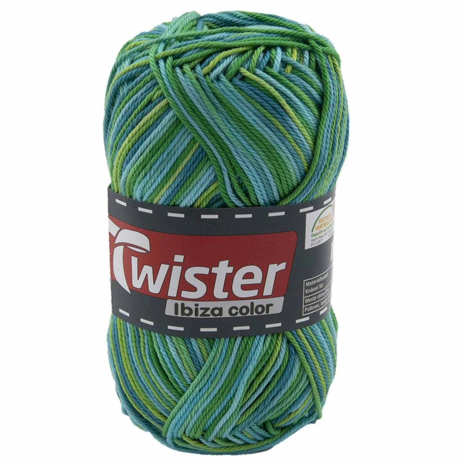 Strickgarn TWISTER IBIZA COLOR - forrest - 50g 3 Strickgarn TWISTER IBIZA COLOR - forrest - 50g