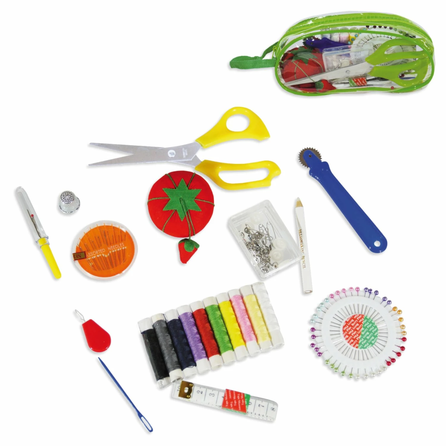 Nähset - farblich sortiert - umfangreicher Inhalt 3 Nähset - farblich sortiert - umfangreicher Inhalt