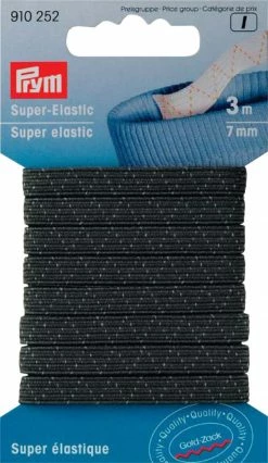 Elastic Gummiband SUPER - schwarz - 3 m