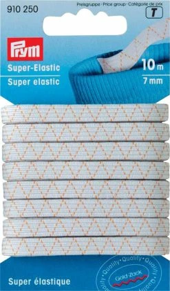 Elastic Gummiband SUPER - weiß - 10 m