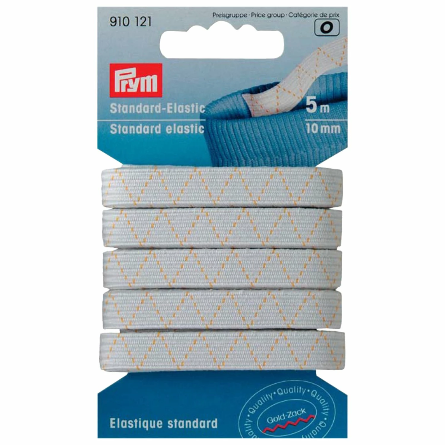 Elastic Gummiband SUPER - weiß - 5 m 3 Elastic Gummiband SUPER - weiß - 5 m