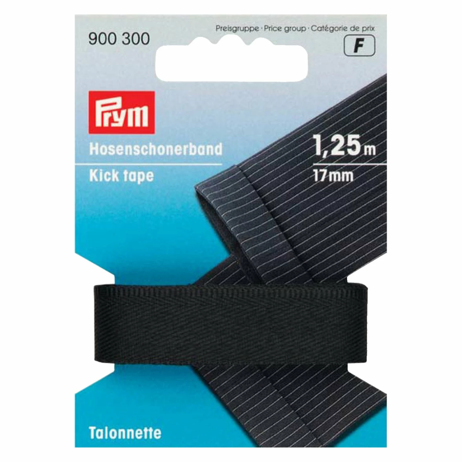 Stoßband - Hosenschonerband - schwarz - 1,25m 3 Stoßband - Hosenschonerband - schwarz - 1,25m