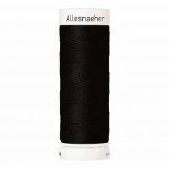 Nähgarn - schwarz - 200 Meter