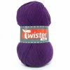 Strickgarn TWISTER LUXOR UNI - lila - 150g