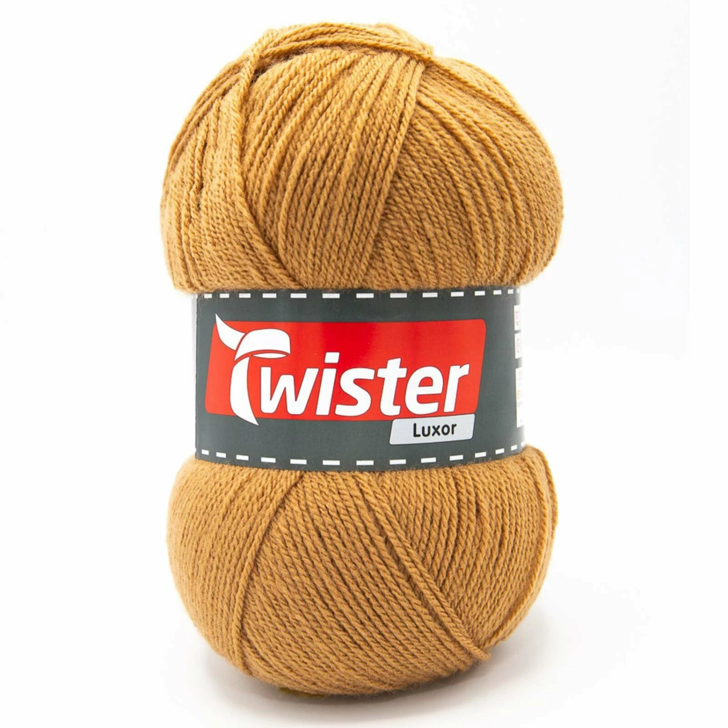Strickgarn TWISTER LUXOR UNI - camel - 150g 3 Strickgarn TWISTER LUXOR UNI - camel - 150g