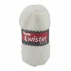 Strickgarn TWISTER FLUFFY - weiß - 50g