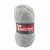 Strickgarn TWISTER FLUFFY - hellgrau - 50g -Heimtextilien Verkäufe 2518014501 1600Wx1600H