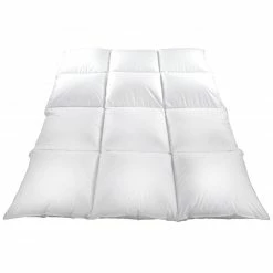 Kassettenbett - 135x200 cm - 15% Entendaunen - Bezug Baumwolle