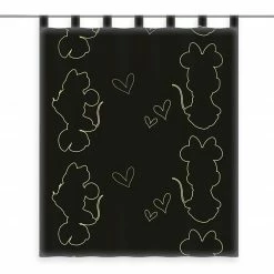 Schlaufenschal MINNIE MOUSE - Glow in the dark - 140x160 cm -Heimtextilien Verkäufe 2554004201 03 1600Wx1600H