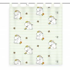 Schlaufenschal PUMMELEINHORN - grün - 140x160 cm