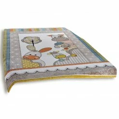 Frisee-Teppich - mehrfarbig - 80x150 cm