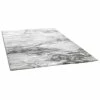 Teppich - weiß-schwarz - marmoriert - 80x150 cm -Heimtextilien Verkäufe 2632001405 1600Wx1600H