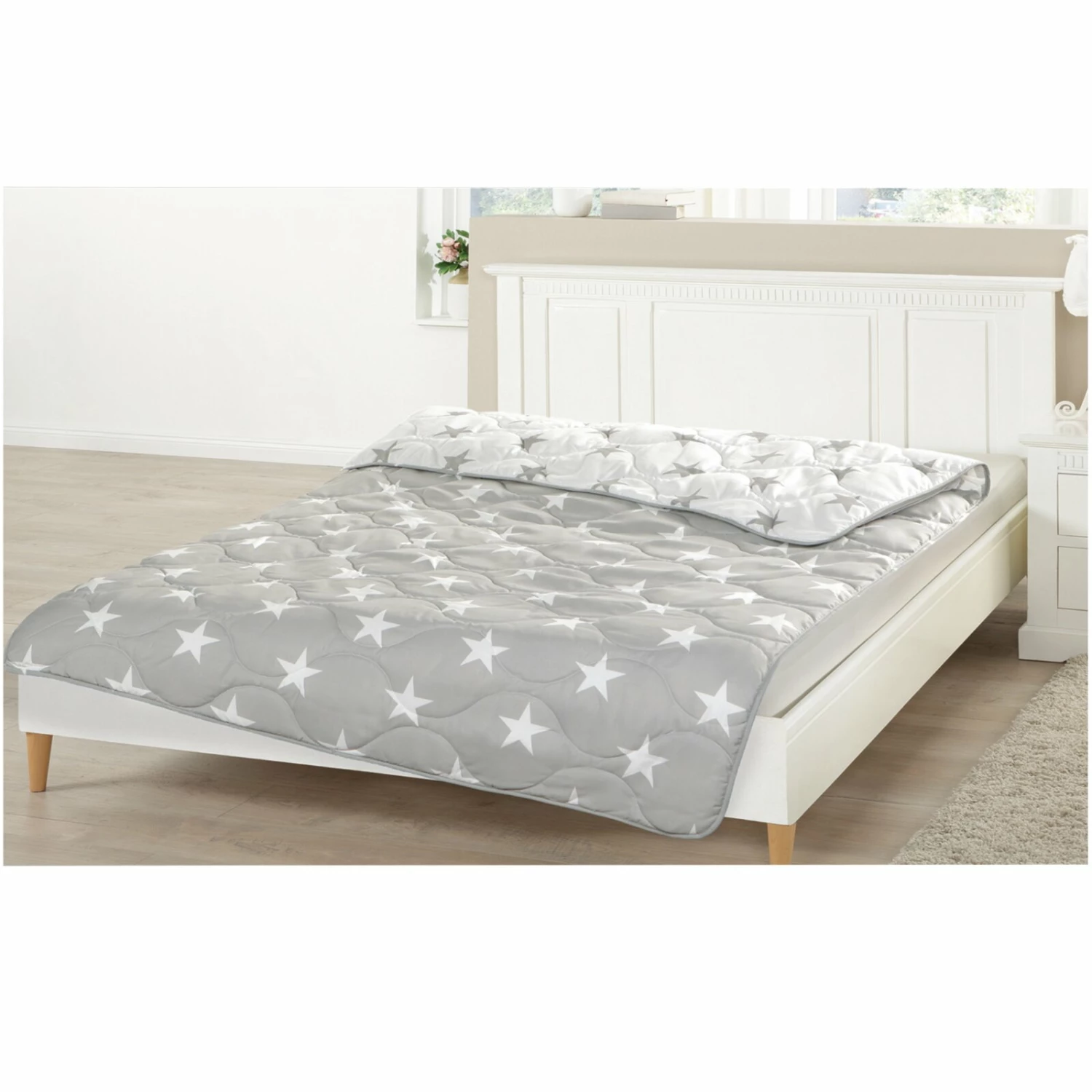 Sommer-Steppbett - sortierte Farben - 135x200 cm 6 Sommer-Steppbett - sortierte Farben - 135x200 cm – Bild 4