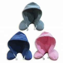 Nackenkissen - sortiert - mit Hoodie