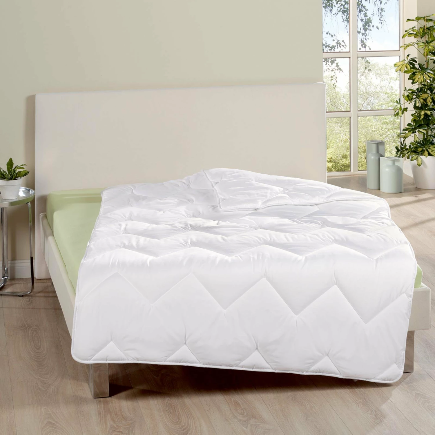 Steppbett - Füllung aus recycelten Rohstoffen - 135x200 cm 4 Steppbett - Füllung aus recycelten Rohstoffen - 135x200 cm – Bild 2