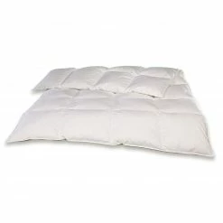 Kassettenbett - 50% kanadische Daunen - waschbar 40 Grad - 135x200 cm