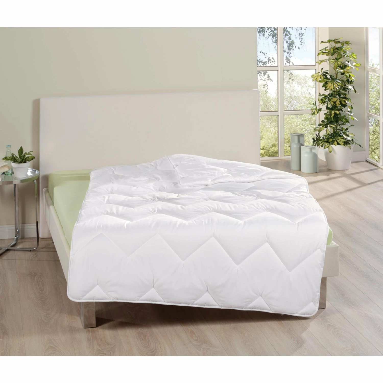 Steppbett - Füllung aus recycelten Rohstoffen - 135x200 cm 4 Steppbett - Füllung aus recycelten Rohstoffen - 135x200 cm – Bild 2