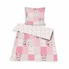 Baumwoll-Bettwäsche - rosa - Patchwork Rose - 135x200 cm -Heimtextilien Verkäufe 2688013411 1600Wx1600H