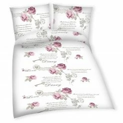 Baumwoll-Bettwäsche - 135x200 cm