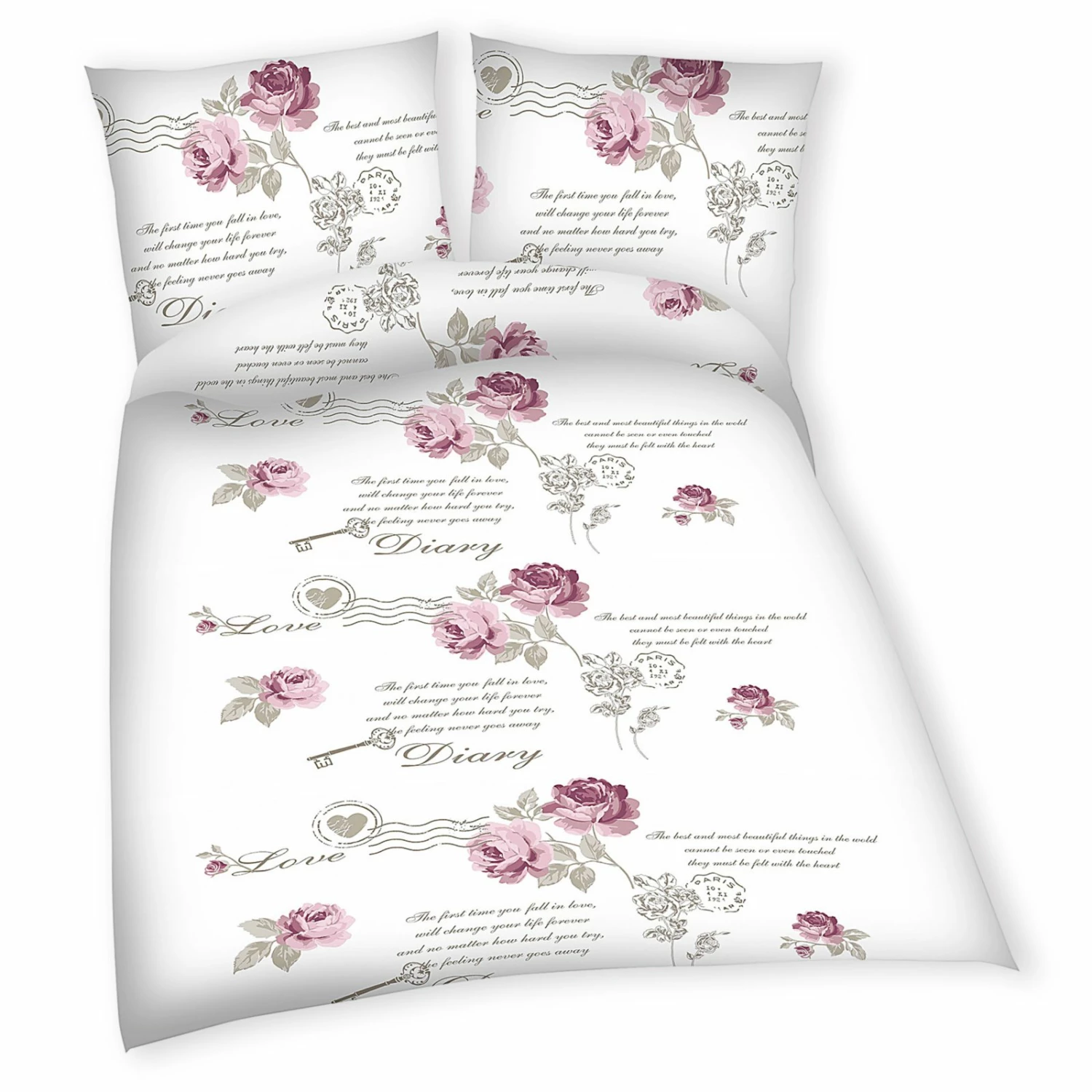 Baumwoll-Bettwäsche - 135x200 cm 3 Baumwoll-Bettwäsche - 135x200 cm