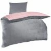 Flanell-Bettwäsche - rose-grau - 135x200 cm 1 Flanell-Bettwäsche - rose-grau - 135x200 cm -Heimtextilien Verkäufe 2688020309 1600Wx1600H