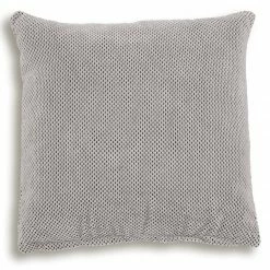 Sofakissen - silber - 60x60 cm