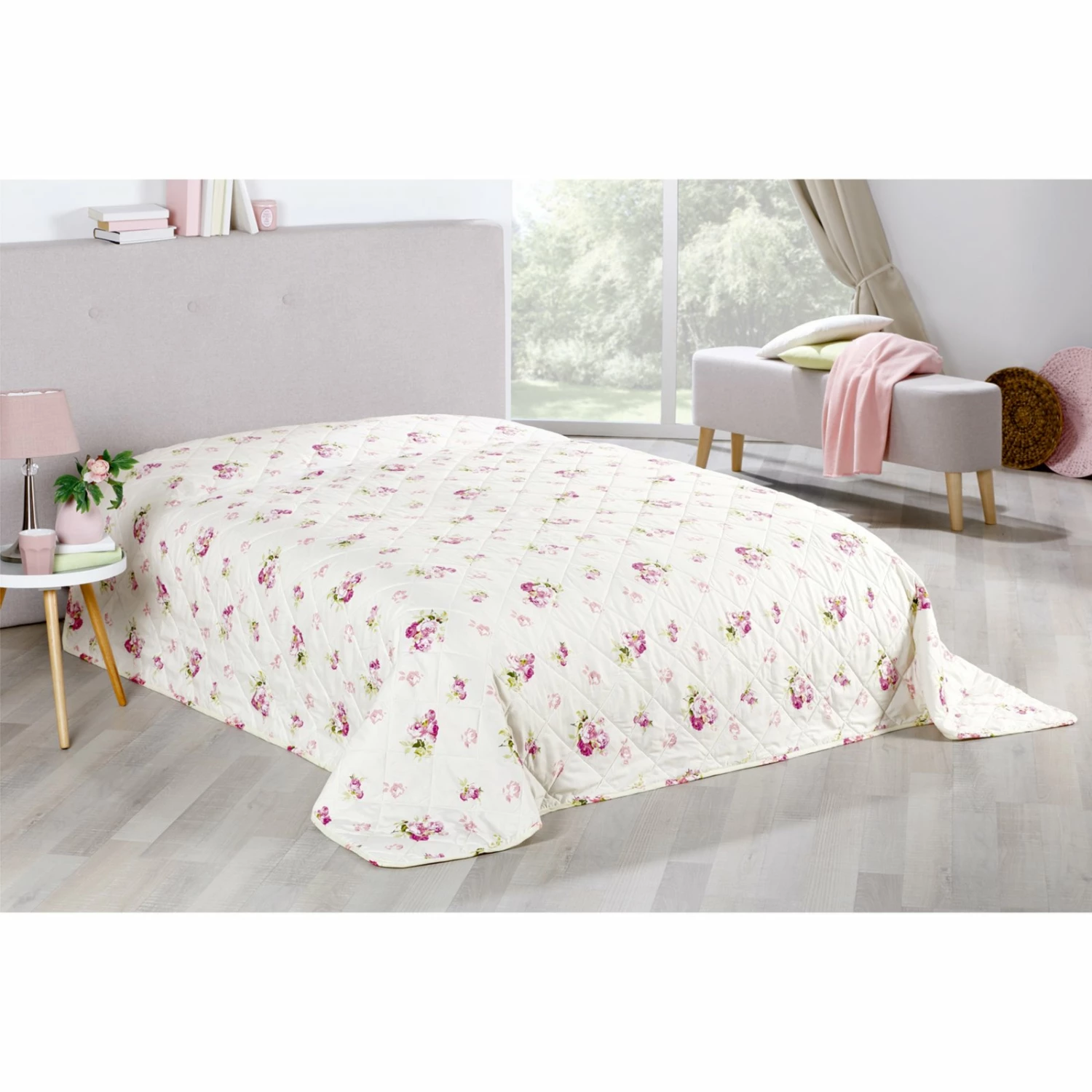 Tagesdecke - weiß - 220x240 cm 4 Tagesdecke - weiß - 220x240 cm – Bild 2