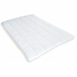 Steppbett - weiß - 135x200 cm