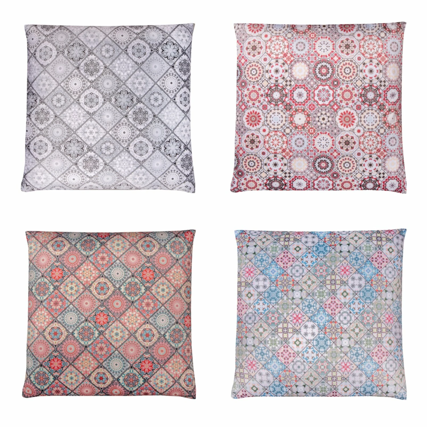 Dekokissen - sortiert - 45x45 cm 3 Dekokissen - sortiert - 45x45 cm