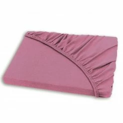 Jersey-Spannbettlaken - altrose - 100x200 cm