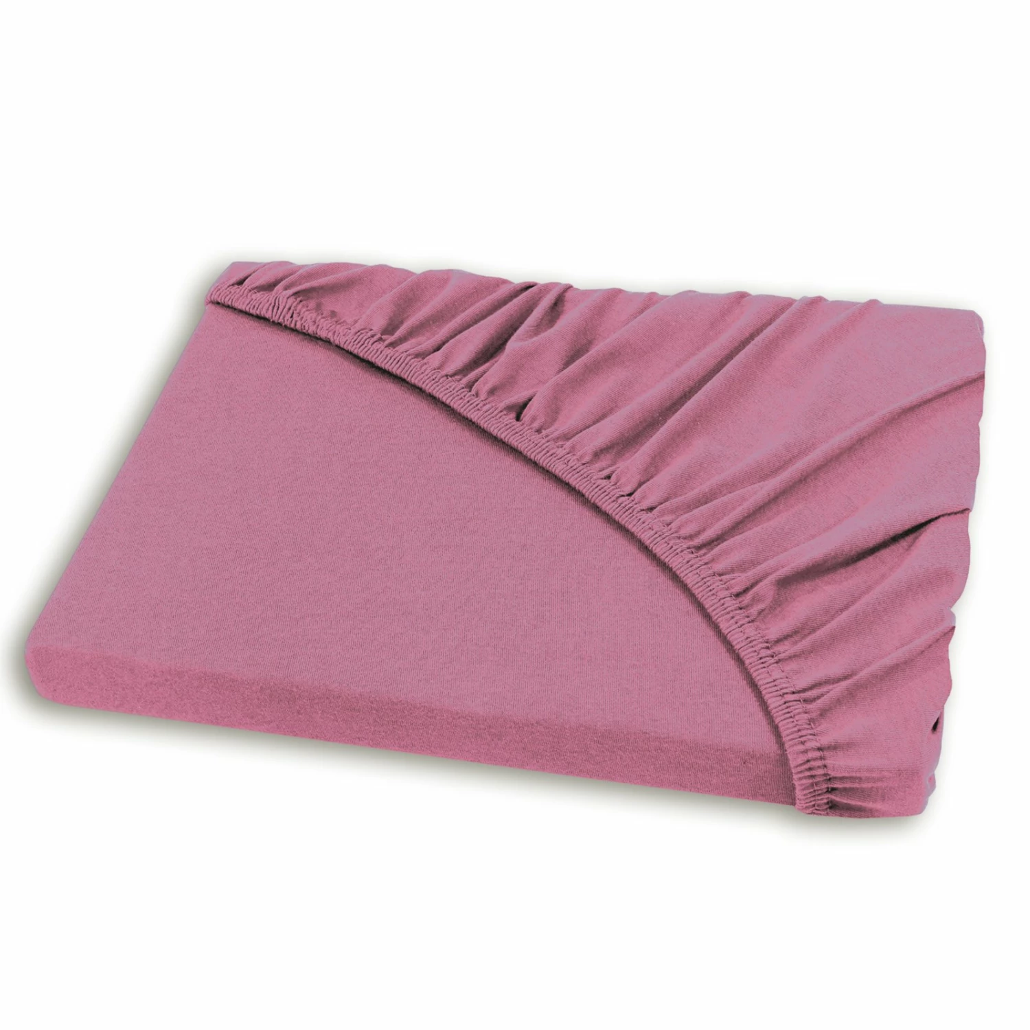 Jersey-Spannbettlaken - altrose - 100x200 cm 3 Jersey-Spannbettlaken - altrose - 100x200 cm