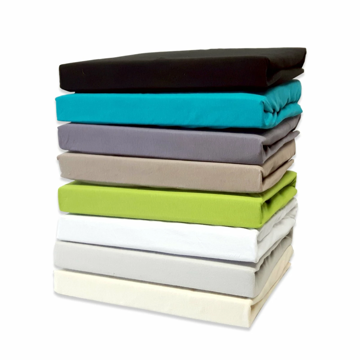 Topper-Spannbettlaken - türkis - 180x200 cm 4 Topper-Spannbettlaken - türkis - 180x200 cm – Bild 2