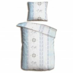 homara Renforce-Bettwäsche - blau-weiß - Sailor - 135x200 cm