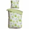 homara Renforce-Bettwäsche - grün-silber - Floral - 155x220 cm -Heimtextilien Verkäufe 2729003315 1600Wx1600H
