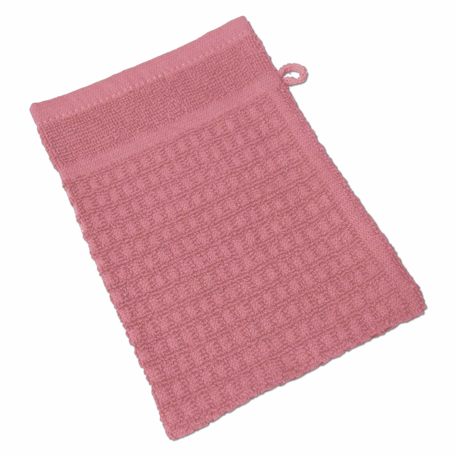 Calimosa Waschhandschuh - altrose - Baumwolle - 15x21 cm 3 Calimosa Waschhandschuh - altrose - Baumwolle - 15x21 cm