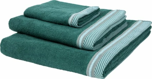 4er-Set Gästetücher - tannengrün - Baumwolle - 30x50 cm 4 4er-Set Gästetücher - tannengrün - Baumwolle - 30x50 cm – Bild 2