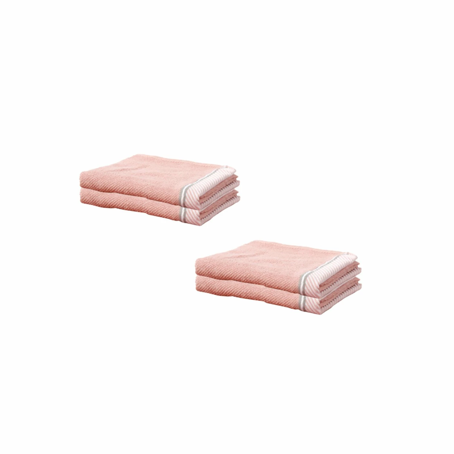 4er-Set Gästetücher - rosenholz - Baumwolle - 30x50 cm 3 4er-Set Gästetücher - rosenholz - Baumwolle - 30x50 cm